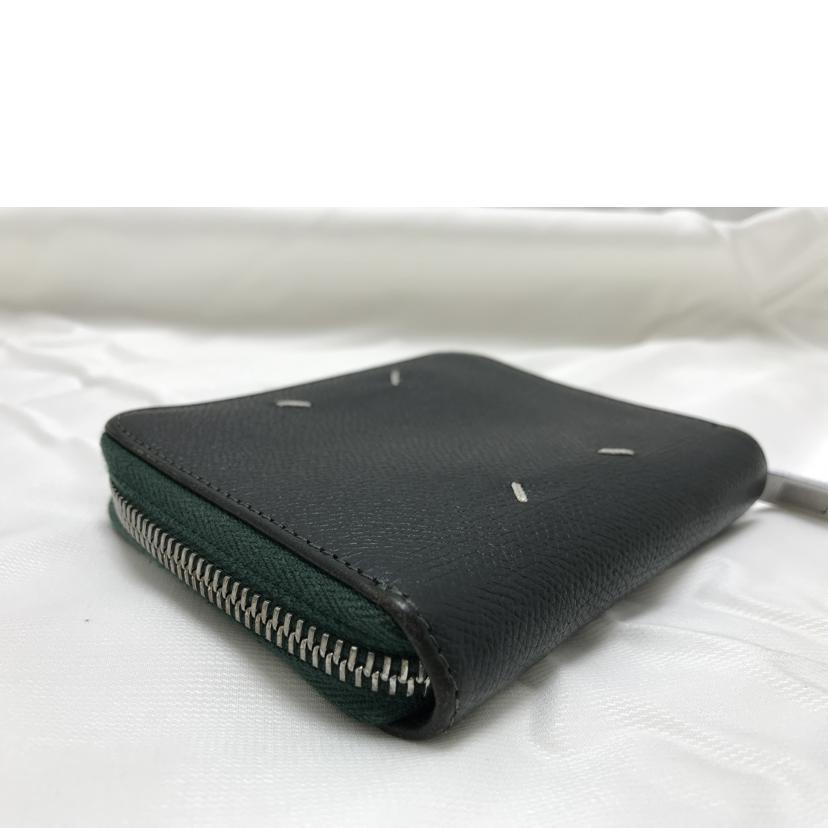Maison Margiela メゾンマルジェラ/ラウンドファスナー2つ折り財布/S55UI0197//Bランク/51