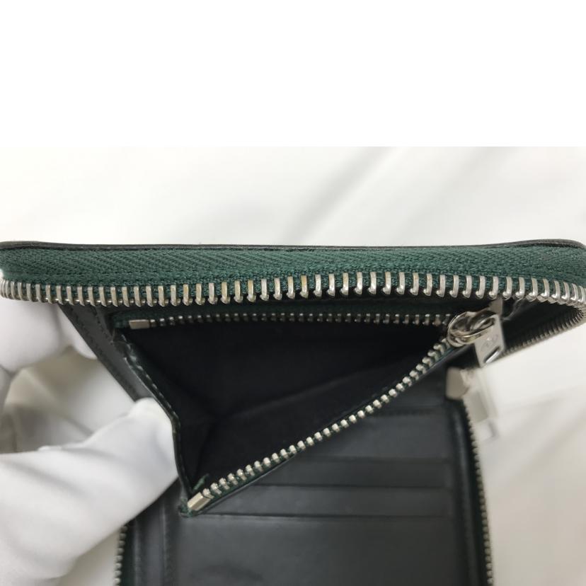 Maison Margiela メゾンマルジェラ/ラウンドファスナー2つ折り財布/S55UI0197//Bランク/51