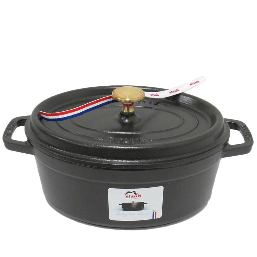 STAUB/両手鍋/ココット・オーバル/23cm/1102325//Aランク/63