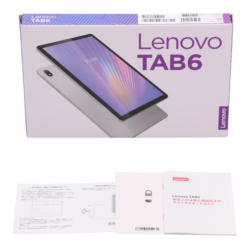 Lenovo SoftBank系 レノボ /タブレット/Lenovo TAB6 64GB/ZA930006JP//HA1H5CE7/ABランク/71
