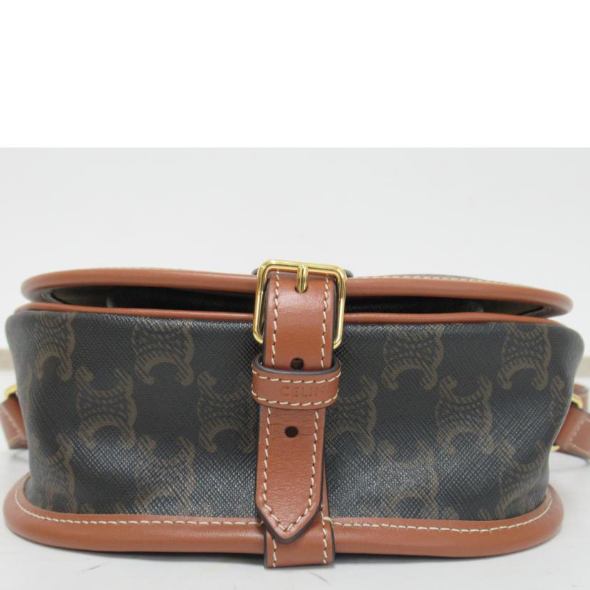 CELINE/ミディアムファルコショルダーバッグ//Aランク/63