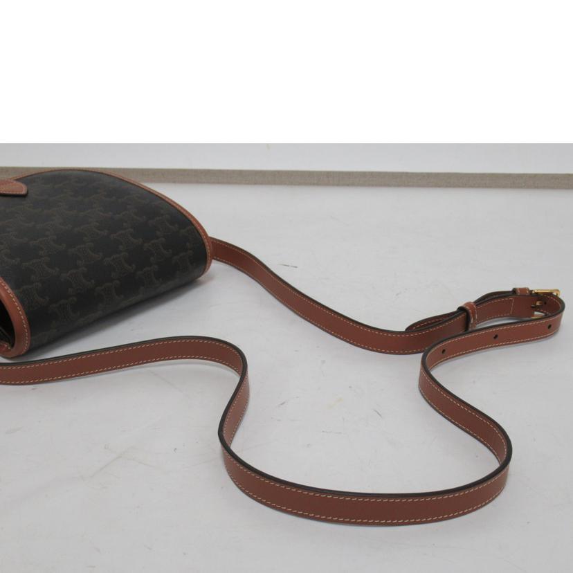 CELINE/ミディアムファルコショルダーバッグ//Aランク/63