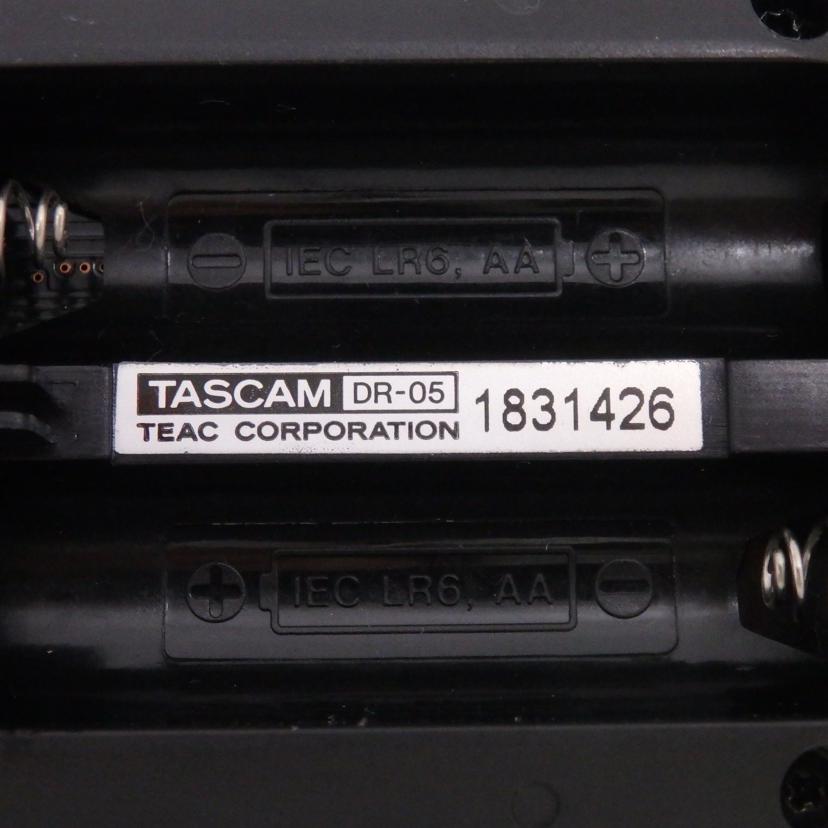 TASCAM/PCMレコーダー/DR-05//Aランク/77