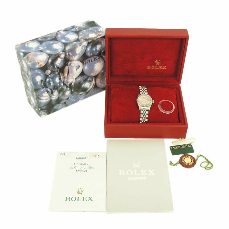 ROLEX ロレックス/デイトジャストSS/WGベゼル/レディ-ス/79174G//F47****/ABランク/93