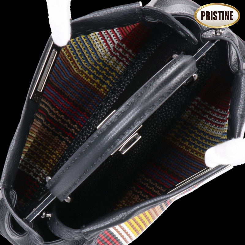 FENDI フェンディ/ピーカブーミディアムウーブンレザー2wayショルダー/8BN290//MTO*********/SAランク/18