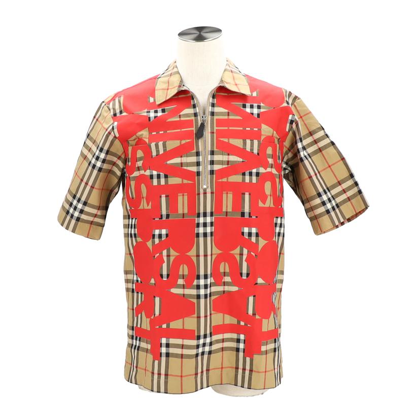BURBERRY バーバリー/ユニバーサルパスポート/ハーフジップ/ノバチェック柄/22SS8052446//Aランク/18