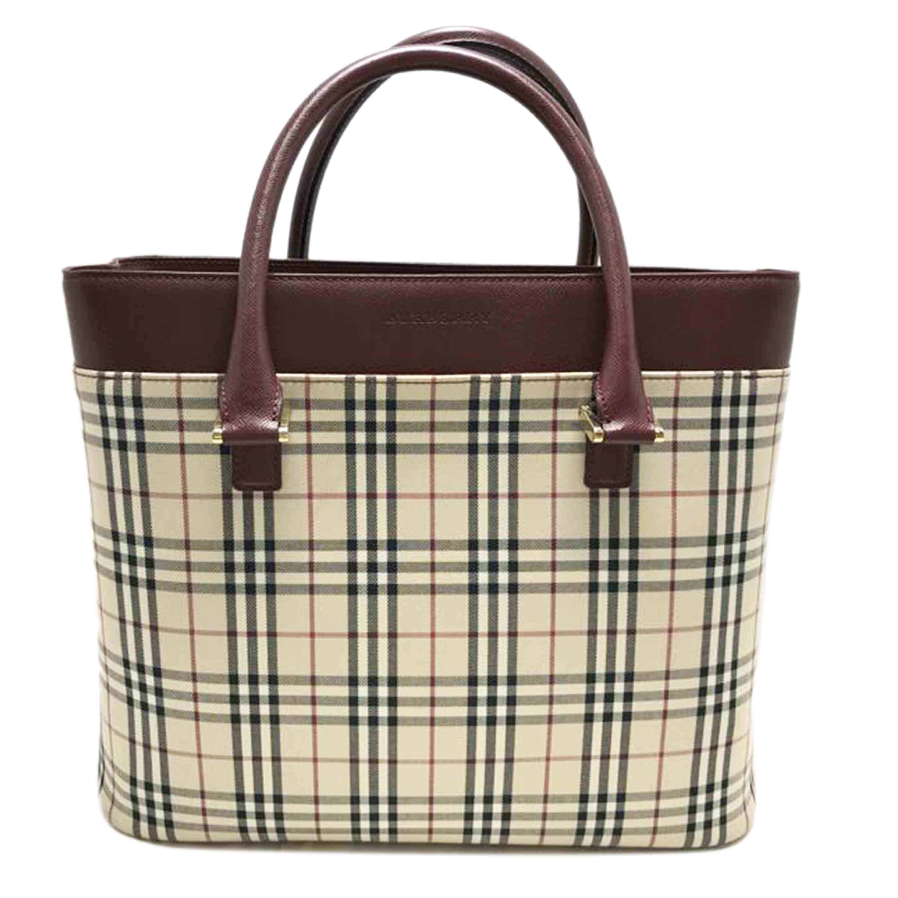 BURBERRY バーバリー/ノバチェック ハンドバッグ//ABランク/51