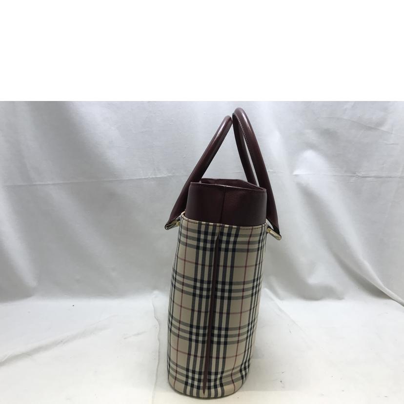 BURBERRY バーバリー/ノバチェック ハンドバッグ//ABランク/51
