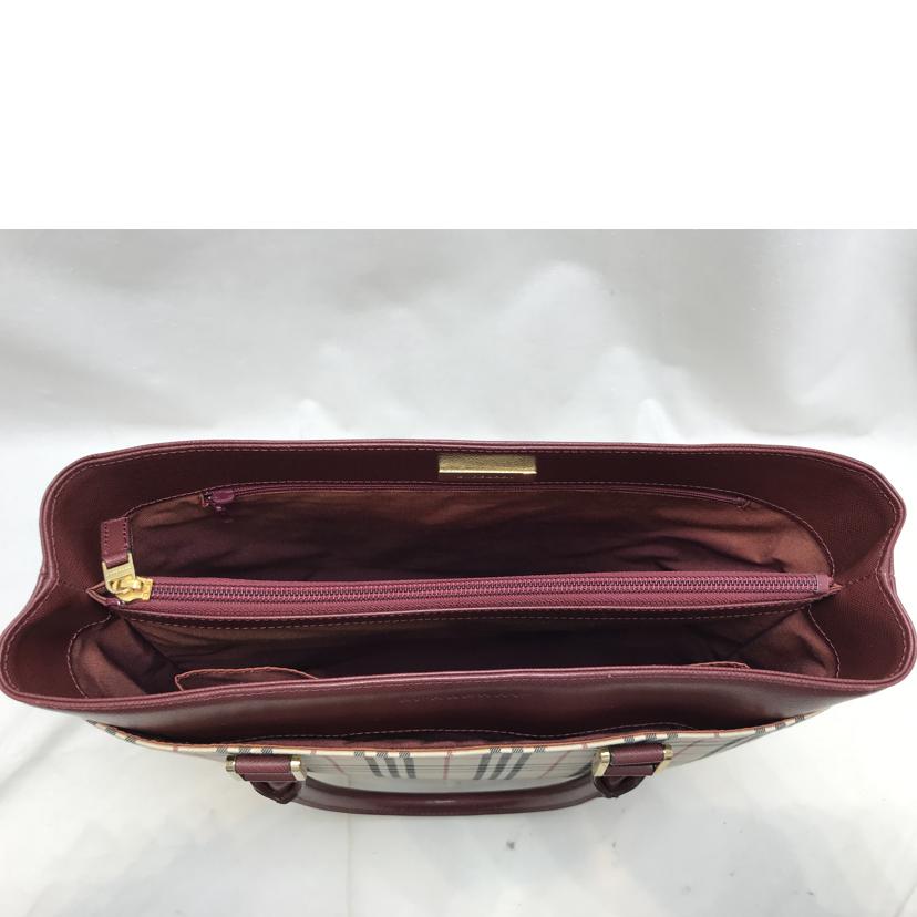 BURBERRY バーバリー/ノバチェック ハンドバッグ//ABランク/51