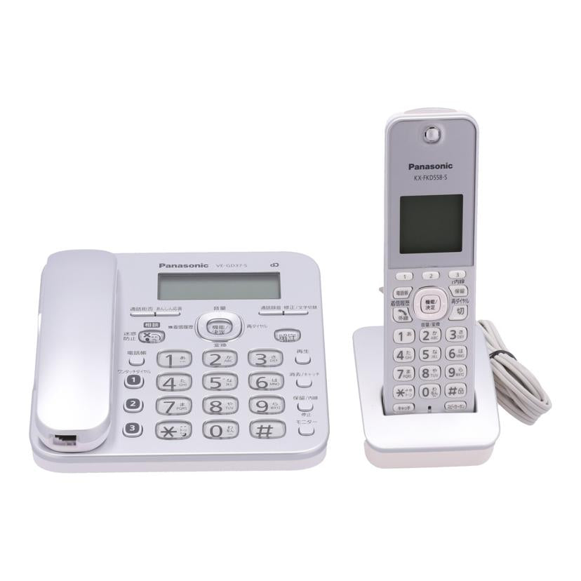 Panasonic パナソニック /コードレス電話機/RU・RU・RU/VE-GD37DL//0LBFA006912/Bランク/62