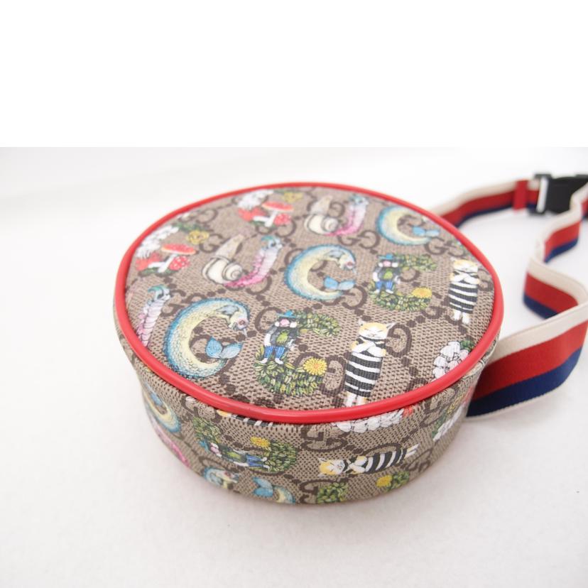 GUCCI/チルドレンズGGスプリームウエストバッグ/レッド/502330//525***/SAランク/69