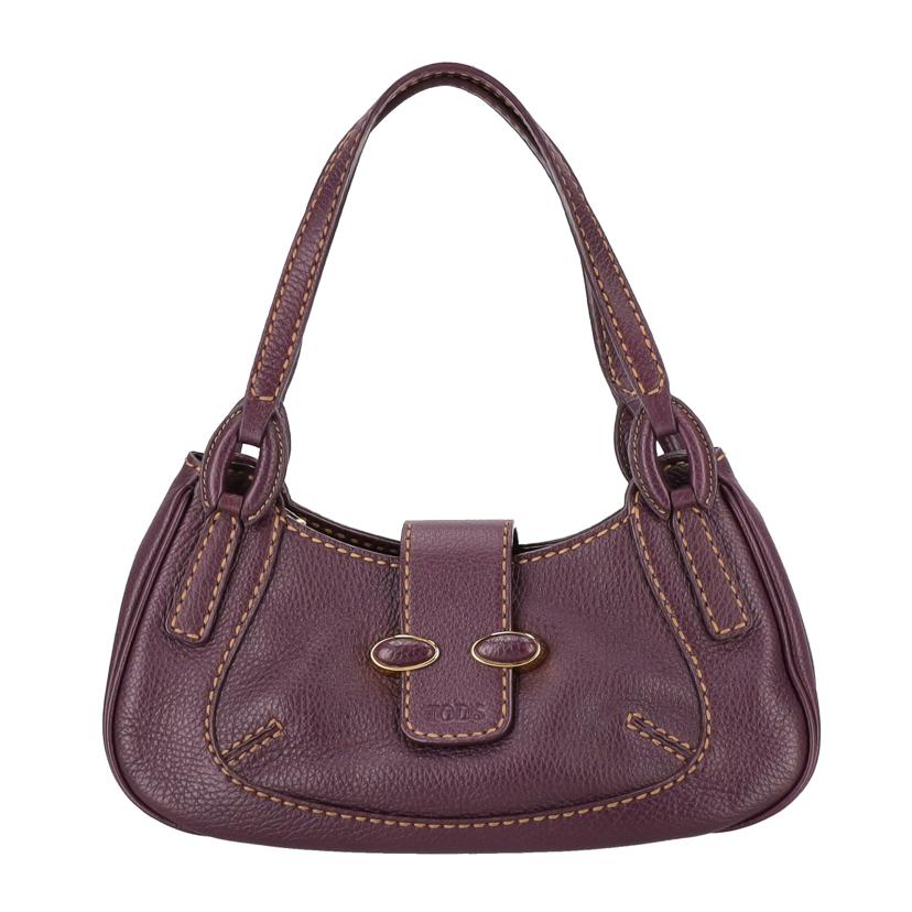 TOD's トッズ/レザーハンドバッグ//T1 **/Aランク/77