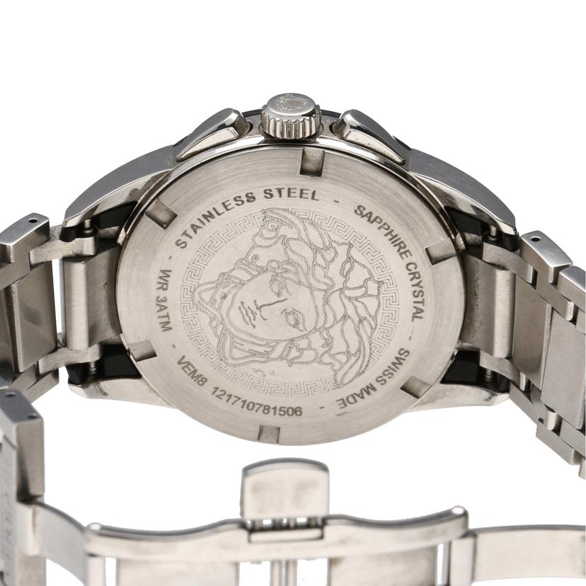 VERSACE ヴェルサーチ/メンズクロノグラフ/クオーツ/VEM8//121*********/Bランク/78