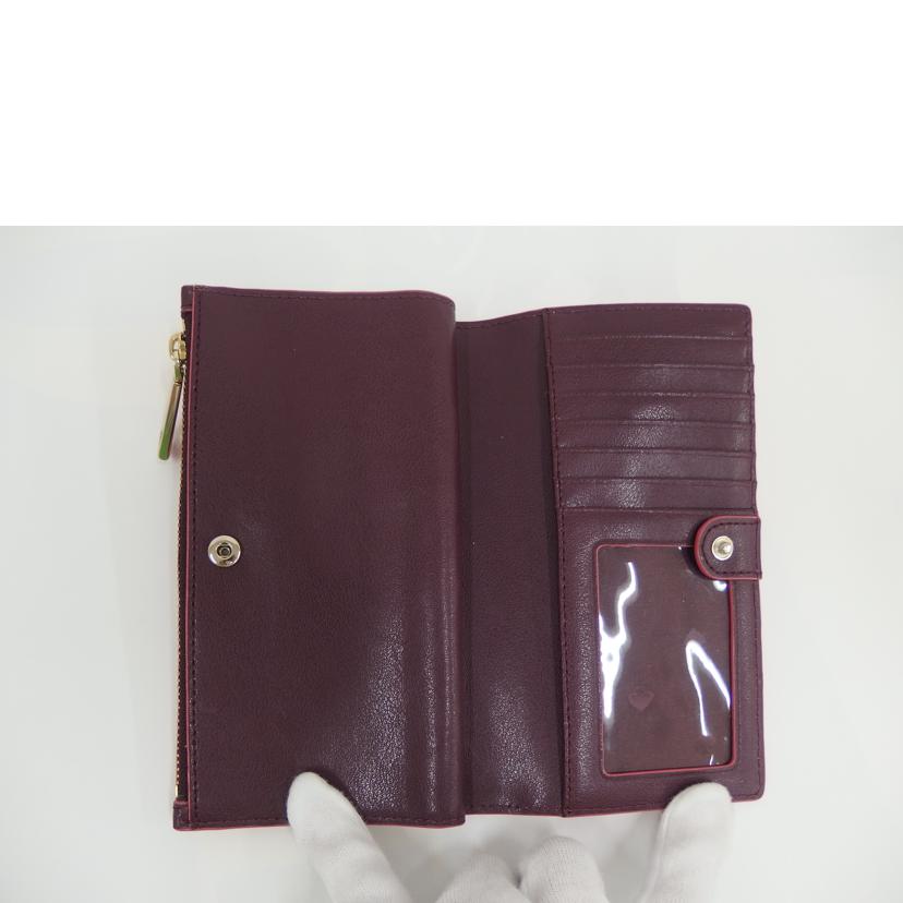 KateSpade ケートスペード/フラワー折り畳み財布/ピンク//ABランク/82