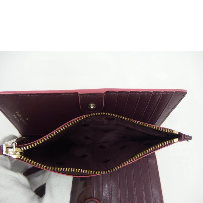 KateSpade ケートスペード/フラワー折り畳み財布/ピンク//ABランク/82
