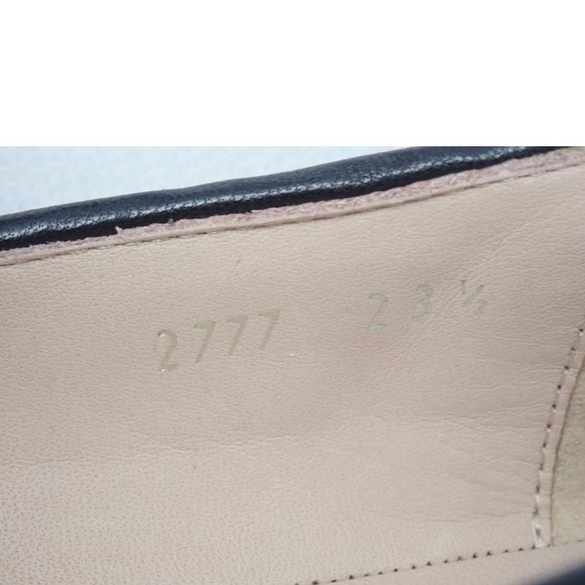 LANVIN en Bleu ランバン オン ブルー/★ LANVIN リボンモチーフキルティングカッターパンプス/2777//23.5cm/Aランク/62