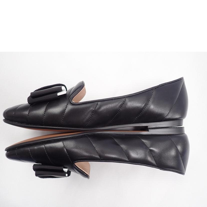 LANVIN en Bleu ランバン オン ブルー/★ LANVIN リボンモチーフキルティングカッターパンプス/2777//23.5cm/Aランク/62