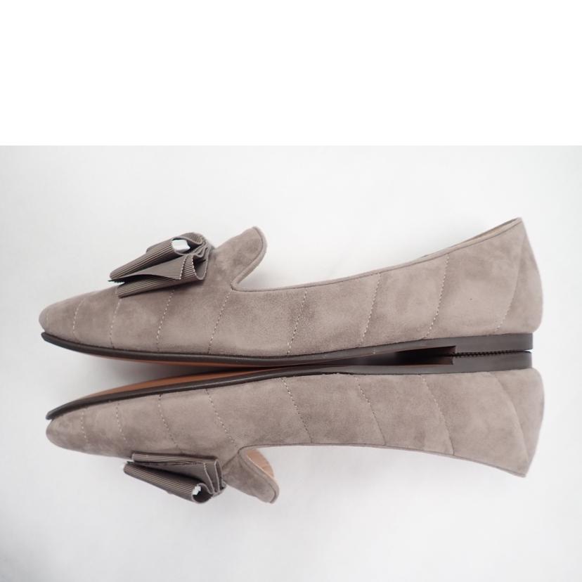 LANVIN en Bleu ランバン オン ブルー/★ LANVIN リボンモチーフキルティングカッターパンプス/2777//23.5cm/Aランク/62