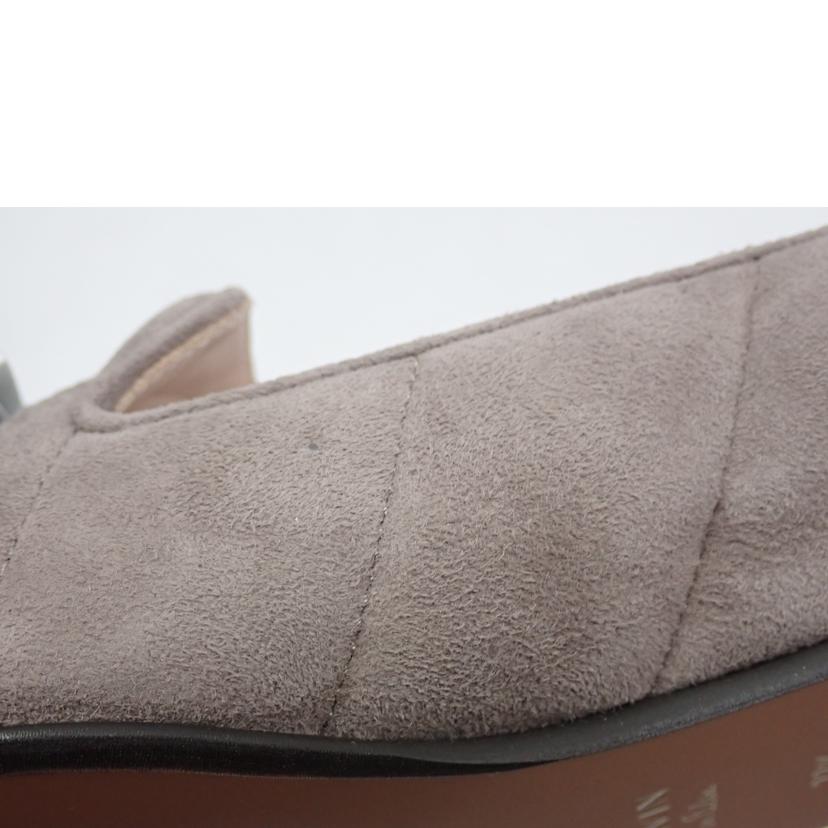 LANVIN en Bleu ランバン オン ブルー/★ LANVIN リボンモチーフキルティングカッターパンプス/2777//23.5cm/Aランク/62