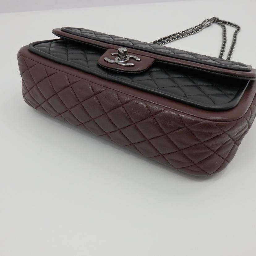 CHANEL シャネル/マトラッセシングルフラップチェーンショルダー/バイカラー//183*****/ABランク/77