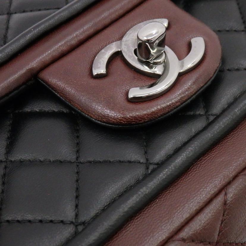 CHANEL シャネル/マトラッセシングルフラップチェーンショルダー/バイカラー//183*****/ABランク/77