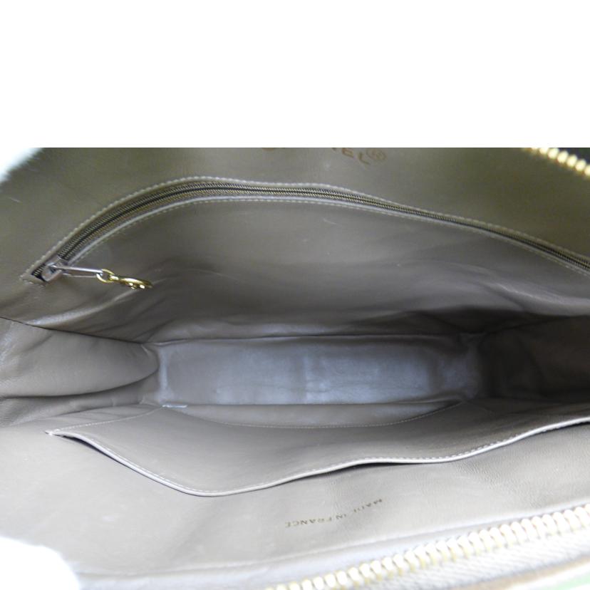 CHANEL シャネル/キャビアスキンチェーンショルダー/ゴールド金具//306****/ABランク/64