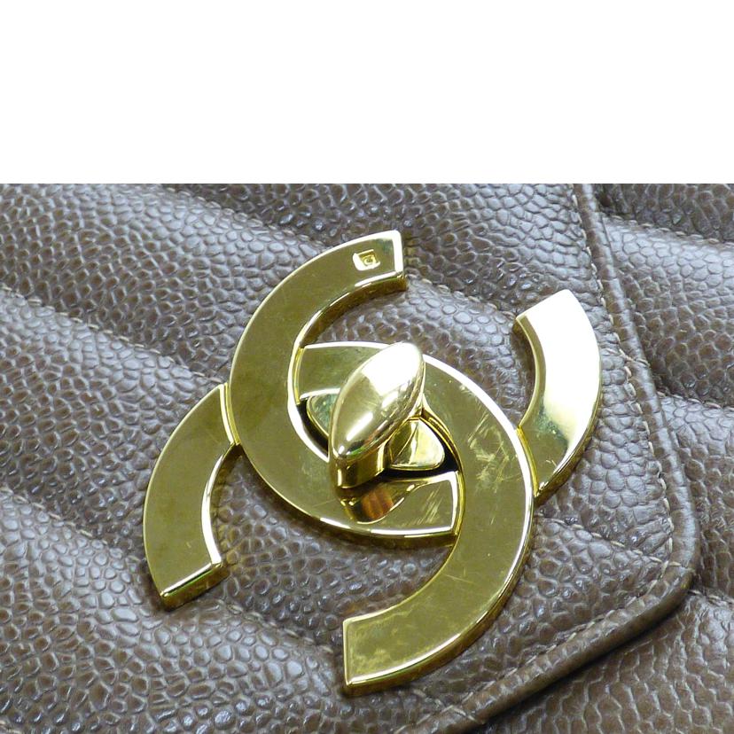 CHANEL シャネル/キャビアスキンチェーンショルダー/ゴールド金具//306****/ABランク/64