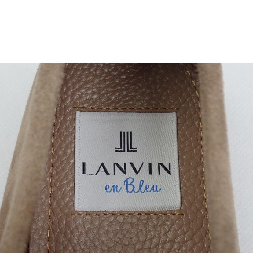 LANVIN en Bleu ランバン オン ブルー/★ LANVIN リボンモチーフソフトモカシン/2486//24.0cm/ABランク/62