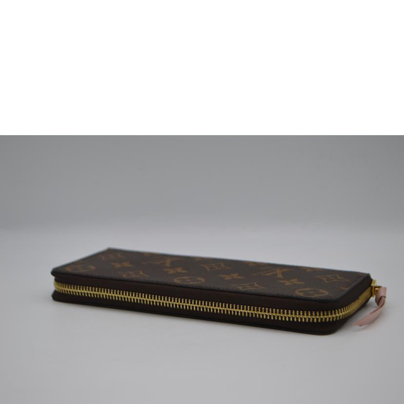 LV ルイヴィトン/ポルトフォイユ・クレマンス/モノグラム/ローズバレリーヌ/M61298//CA4***/Aランク/89
