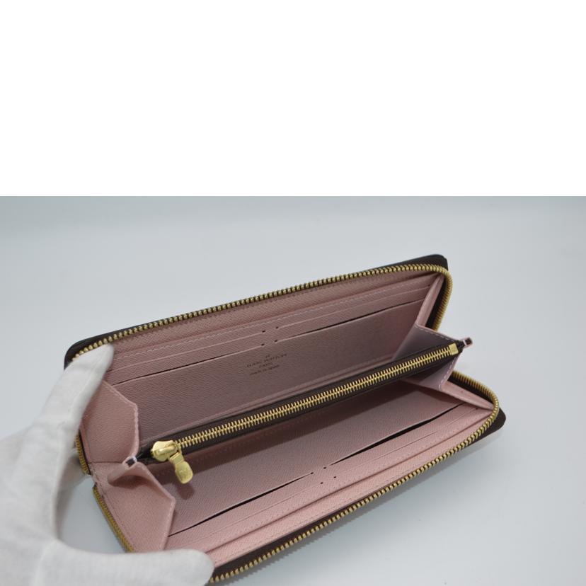 LV ルイヴィトン/ポルトフォイユ・クレマンス/モノグラム/ローズバレリーヌ/M61298//CA4***/Aランク/89