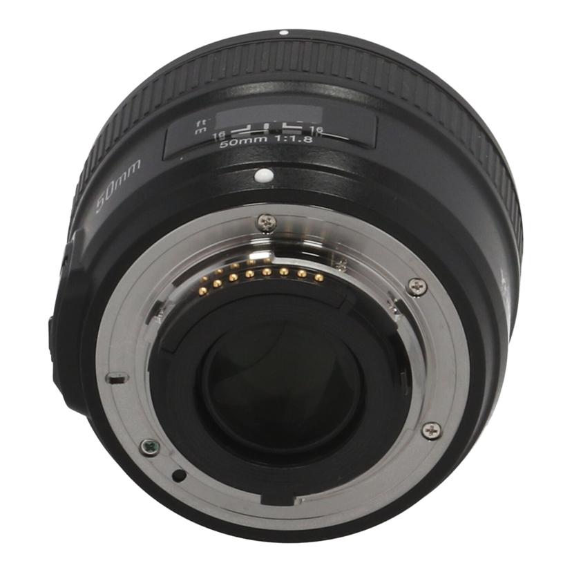 YONGNUO Nikon ヨンヌオ/カメラレンズ 50㎜ for Nikon/YN50mm F1.8N//-/ABランク/62