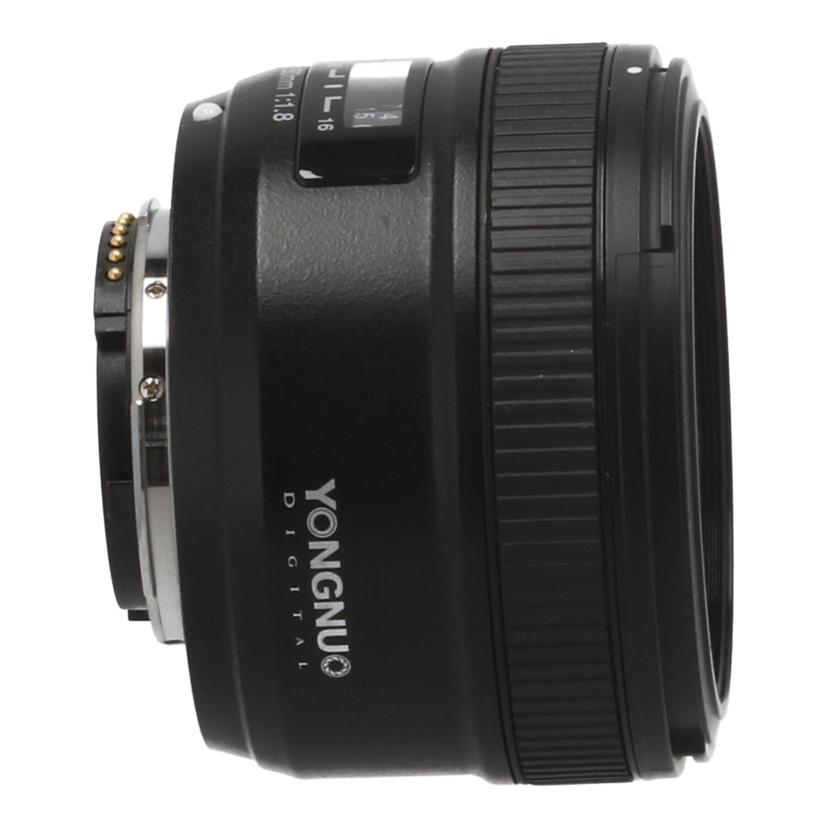 YONGNUO Nikon ヨンヌオ/カメラレンズ 50㎜ for Nikon/YN50mm F1.8N//-/ABランク/62