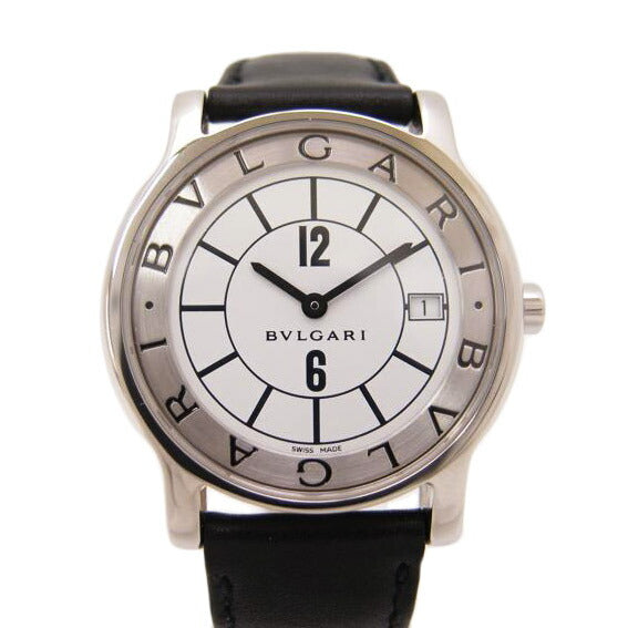 BVLGARI ブルガリ/ソロテンポ/白文字盤/クォーツ/ST35S//M16***/ABランク/69
