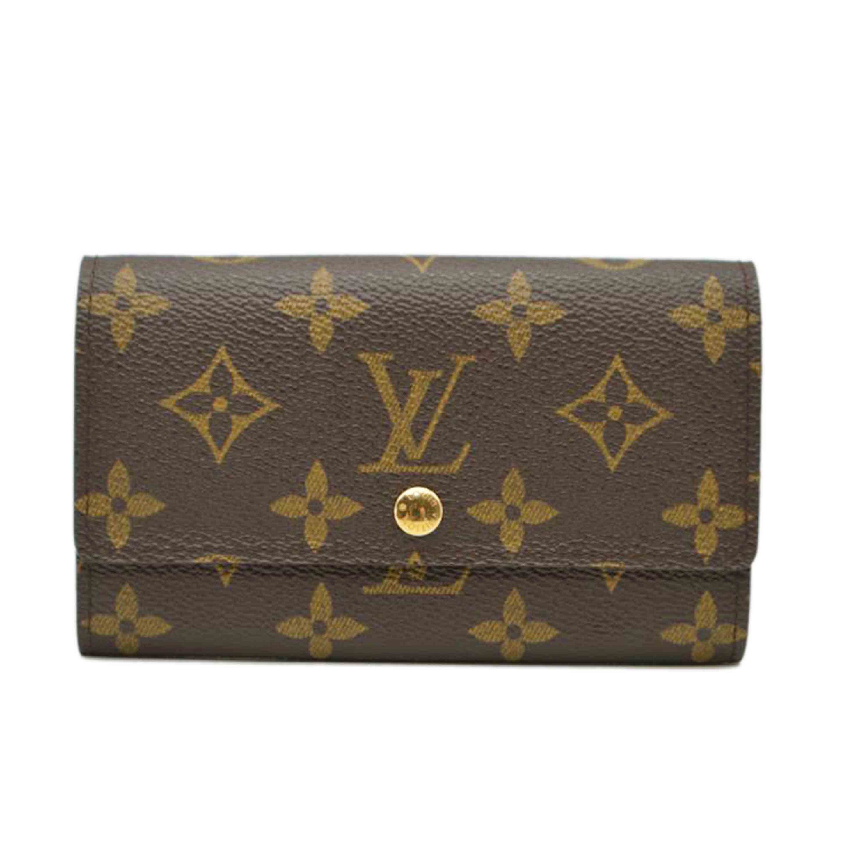 LV ルイヴィトン/ポルトモネ・ジップコンパクト/モノグラム/M61735//CA1***/Aランク/89