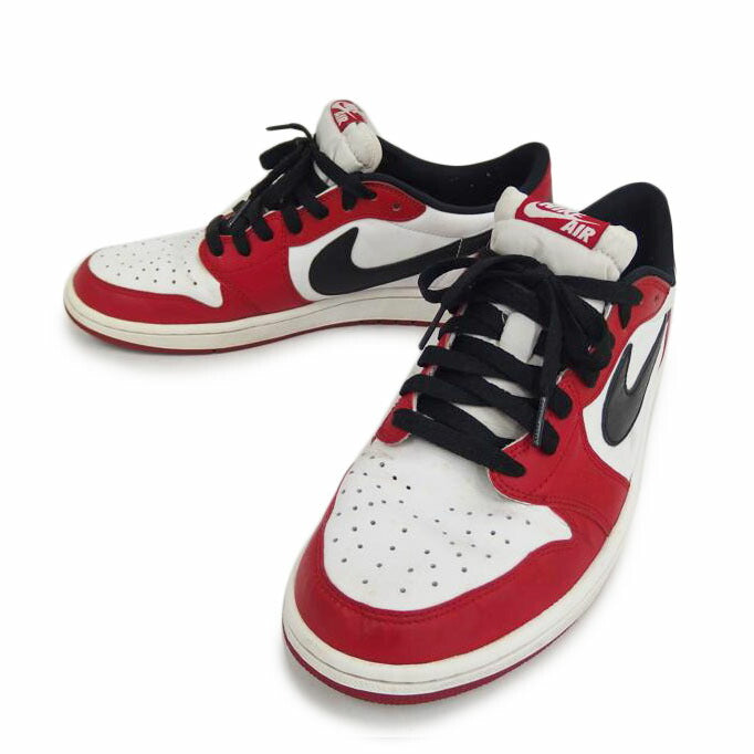 NIKE ナイキ/ AIR JORDAN 1 RETRO LOW CHICAGO (2016)/705329-600//Bランク/82