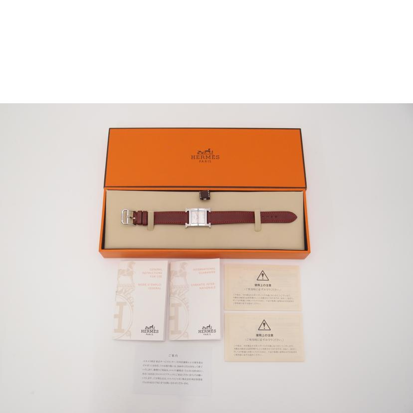 HERMES エルメス/Hウォッチ/レディース/クォーツ/HH1.210//213****/ABランク/69