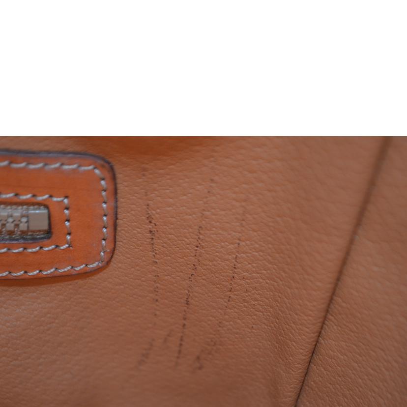 CELINE CELINE/マカダムラインドローストリングレザーショルダー//M94/Bランク/89