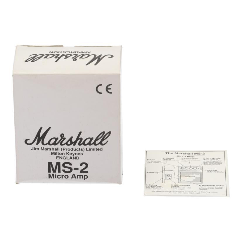 Marshall マーシャル/ミニアンプ/MS-2/MS-2//-/Bランク/05