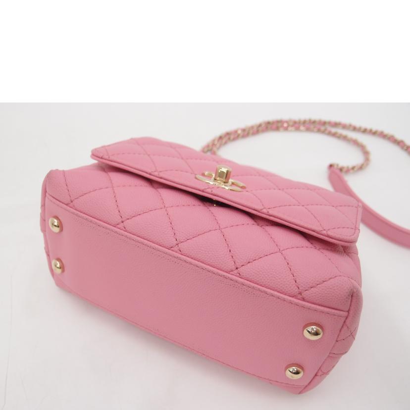 CHANEL シャネル/ココハンドルマトラッセ2wayハンド/ピンク/AS2215//G8T*****/Aランク/69