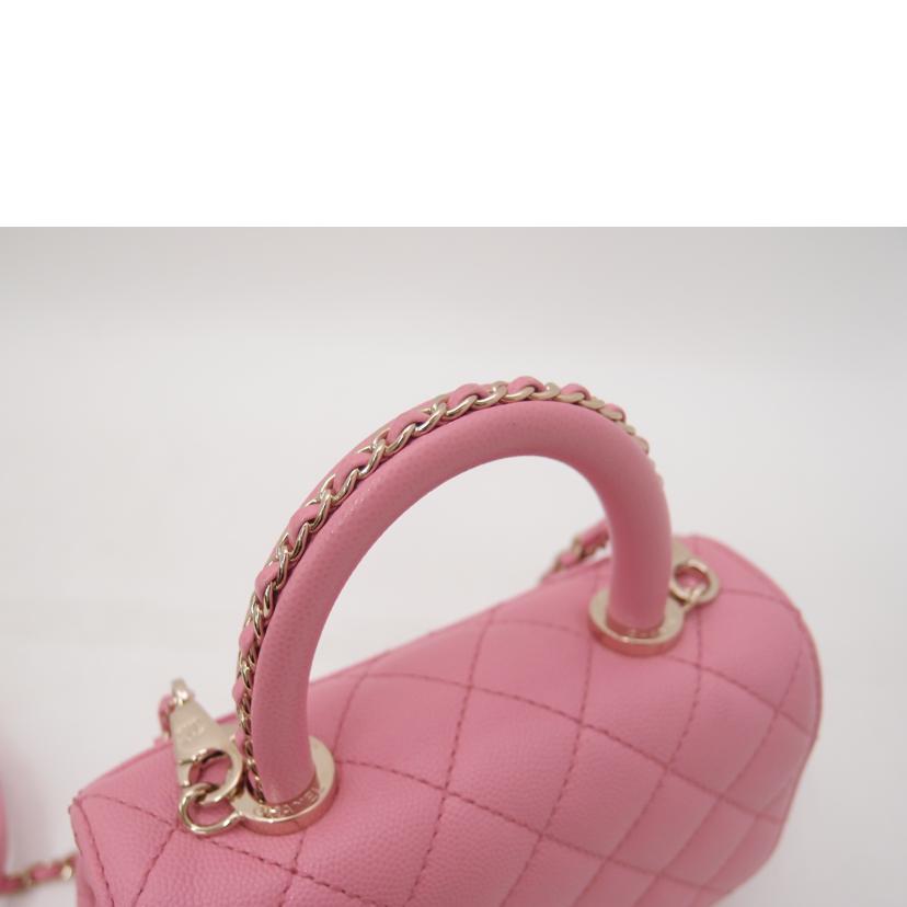 CHANEL シャネル/ココハンドルマトラッセ2wayハンド/ピンク/AS2215//G8T*****/Aランク/69