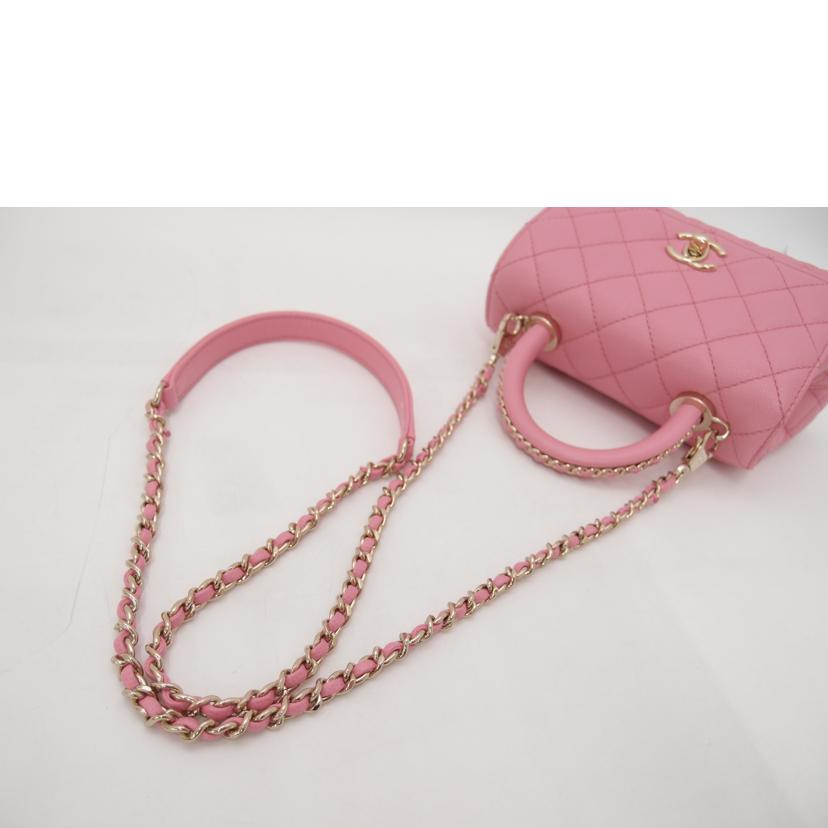 CHANEL シャネル/ココハンドルマトラッセ2wayハンド/ピンク/AS2215//G8T*****/Aランク/69