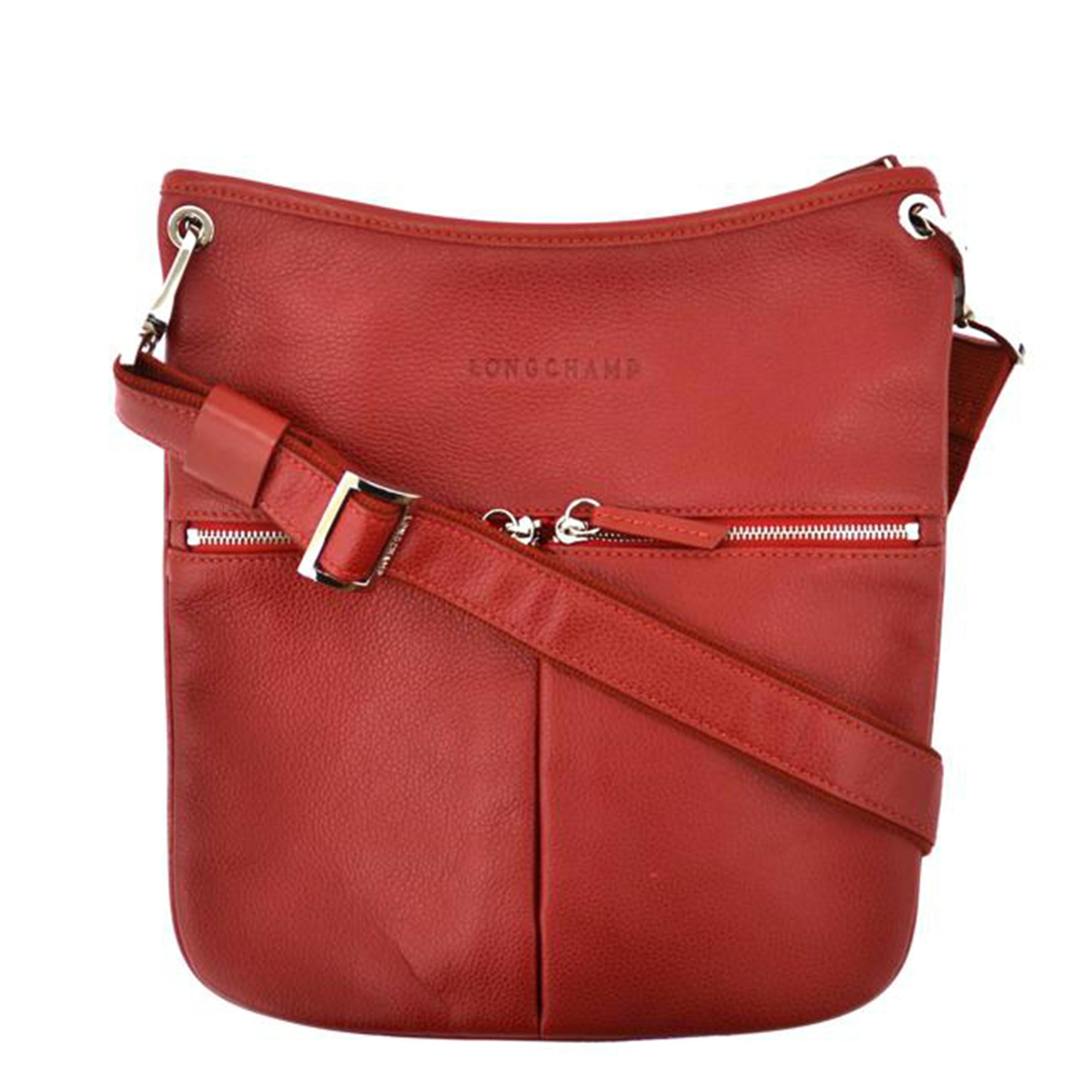 LONGCHAMP ロンシャン/レザーショルダー//Aランク/75