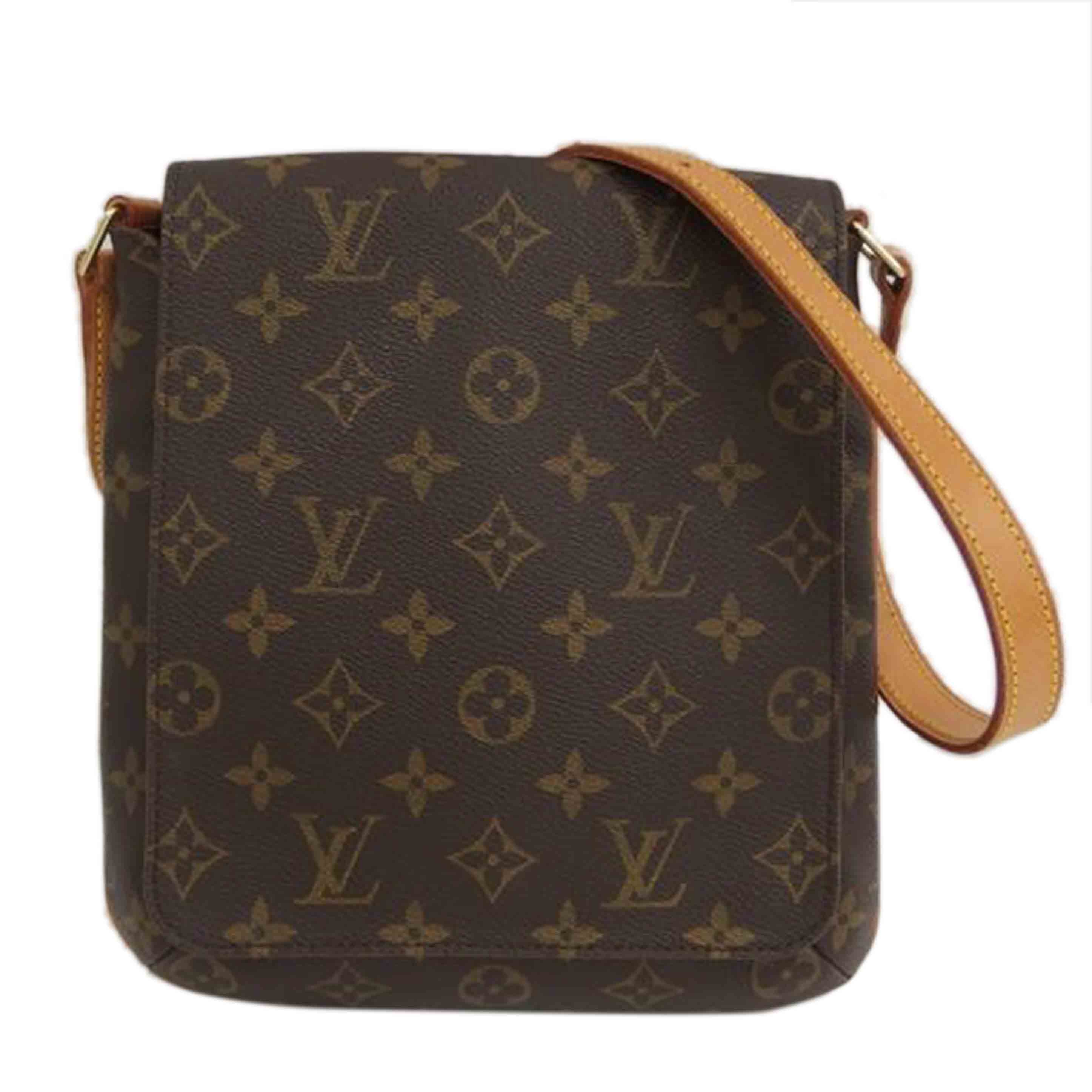 LOUIS VUITTON ルイヴィトン ルイ・ヴィトン ビトン ショルダーバッグ ハンドバッグ トートバッグ ブラウン メンズ レディース 定番 人気 LV 斜め掛け 肩がけ/ミュゼット・サルサ・ショートショルダー/モノグラム/M51258//AS1***/Bランク/82
