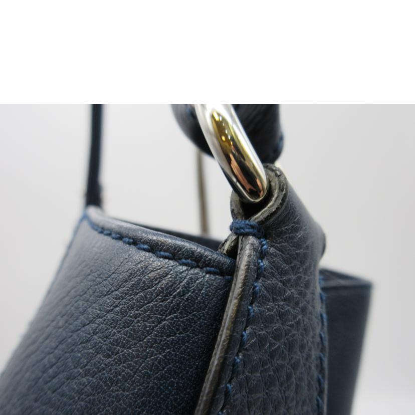 Ferragamo フェラガモ/ガンチーニレザーワンショルダー/ネイビー/FZ-21//A06*/ABランク/75