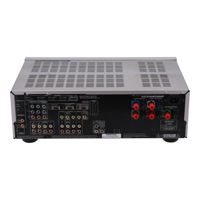 ONKYO オンキヨー /AVアンプ/TX-SA507//2552JJ6930020283/Bランク/78