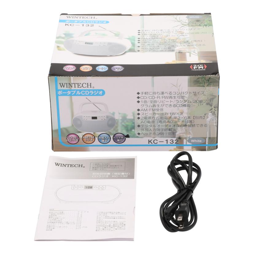 WINTECH WINTECH/CDラジオ/KC-132//Bランク/05