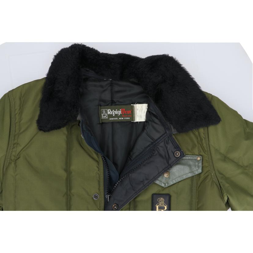 RefrigWear リフリッジウェア/中綿ジャケット/モスグリーン//Aランク/18