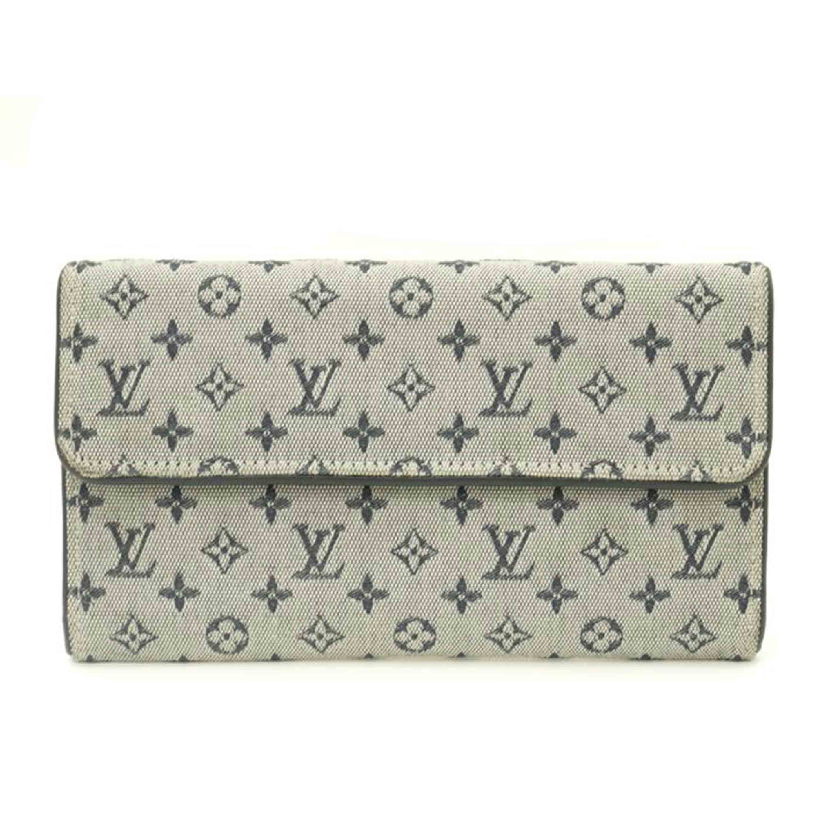 LOUIS VUITTON/ポルトトレゾール・インターナショナル/モノグラムミニ/ネイビー/M92242//CA0***/ABランク/69