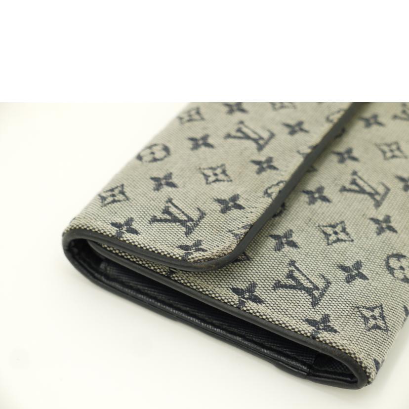 LOUIS VUITTON/ポルトトレゾール・インターナショナル/モノグラムミニ/ネイビー/M92242//CA0***/ABランク/69