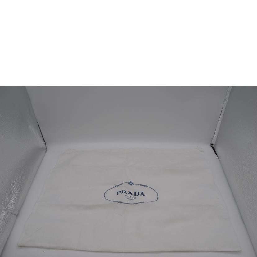 PRADA プラダ/テスートキルティングナイロンチェーンレザートート/ネロ/1BG017//158**/SAランク/89